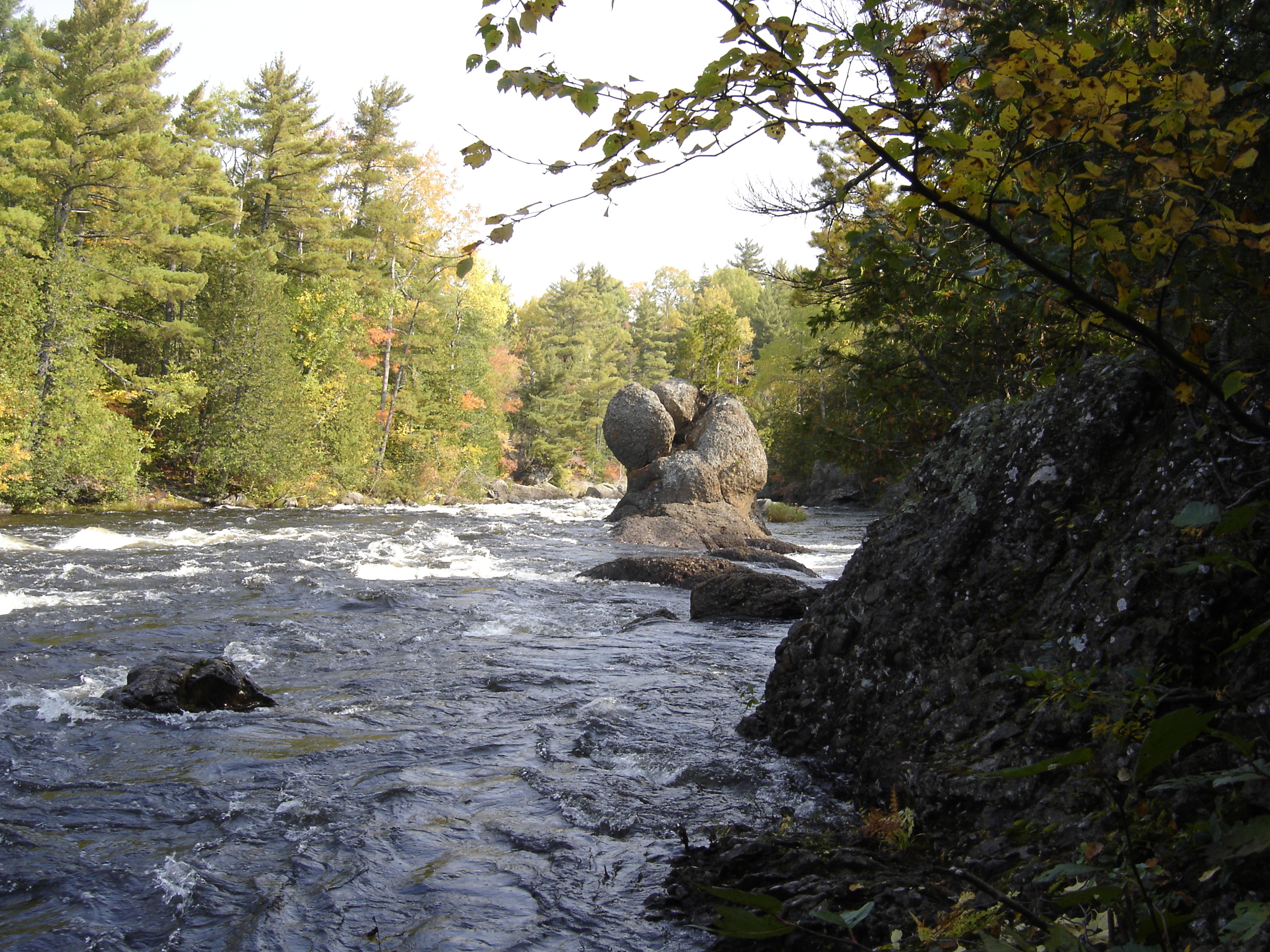 Haskell Rock at Haskell Falls